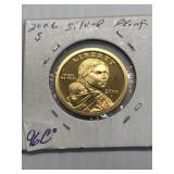 2006 S Sacajawea Coin Proof Silver Proof
