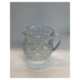 Heavy Clear Dish - Pitcher