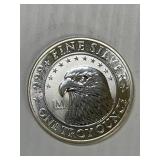 JM Bullion Eagle 1 Ounce Silver Round