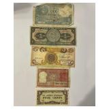 Old Foreign Currency Lot