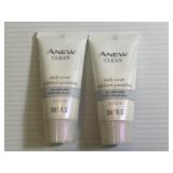 AVON Anew Clean Lot of 2 Daily Scrubs *New*