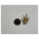 Vintage Rock & Roll Hand Pin j