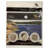 Acadia NP Quarters P D S Proof