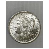 1884 O Morgan Silver Dollar