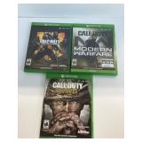 3 Xbox One Call of Duty Video Games