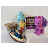 VTG Toy Lot Disney Top My Little Pony Fisher Price