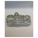 Antique Glass Car and Bost