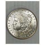 1902 O Morgan Silver Dollar