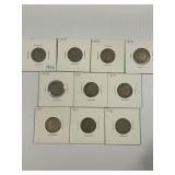 V-Nickles 1906-1912 Lot
