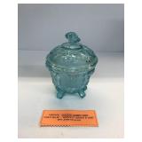 Vintage Footed Candy Dish Harvest Grape & Vine