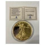 2011 Tribute 1933 Double Eagle 24k Layered Proof