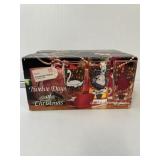 Twelve Days of Christmas Glasses NEW