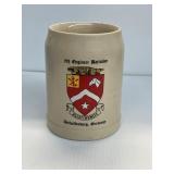 Beer Mug- Glass Vintage USA -US ARMY