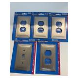 5 New in package Decor switch/receptacle plates
