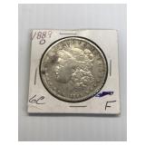 1889-O Morgan Silver Dollar