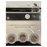 Vicksburg Nat Mil Park Qtrs P D S Proof set