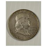 1949-D Franklin Half AU / UNC