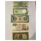Old Foreign Currency Lot