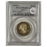 1979-S PCGS PR69 DCAM SBA Dollar