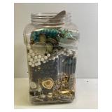Jar of Mixed Date Jewelry