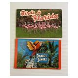 Lot of 2 Florida State Postcard Booklets