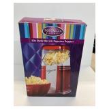 Electric popcorn popper