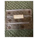 8 Trolley Tokens from Lancaster Conestoga Transpor