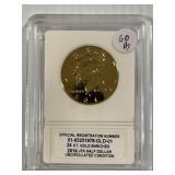 2014 Kennedy Half 24kt Gold Enriched Uncirculated