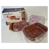 Copper Chef 3 Piece Set New