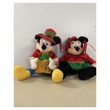 NEW Animated Mickey Minnie Christmas carol Disney
