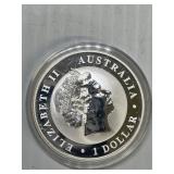 2015 Australian Kola P 1 Ounce Silver Coin