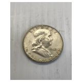 1961  Franklin Silver Half Dollar