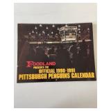 1990 - 91 Pittsburgh Penguins Calendar