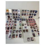 Assorted Baseball Cards In Sleeves