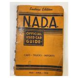 1968 NADA Car Price Book