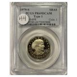 1979-S PCGS PR 69 DCAM Type I SBA