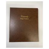 Kennedy Half Dollar Coin Book with 78 Half Dollars