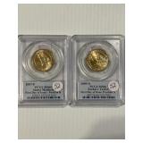 2007-P Madison Pegs MS65 2009-D Taylor Pegs MS66x2