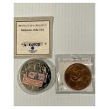 2007 Woodrow Wilson Bank Notes of USA & Peace Meda