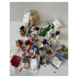 Box of Sewing Accessories-Bag of Stitch away threa