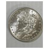 1880 BU Morgan Silver Dollar- Frosty