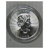2018 Canadian 1 Ounce Silver Maple Leaf With Privy