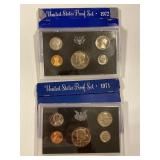1971 & 1972 Proof Sets x2
