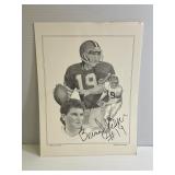 Bernie Kosar Cleveland Browns Print #609 / 2000