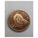 Dont Mess With Me 1 Ounce Copper Round