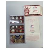 2008 U.S Mint Silver Proof Set - Doouble Set