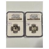 2009-S NGC Proof 70 Cameo Quarter Dist Columbia an