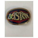 Vintage 1977 Boston Belt Buckle