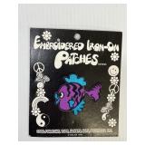 Fish Embroided Patch