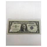 1957 Blue Seal One Dollar Silver Certificate